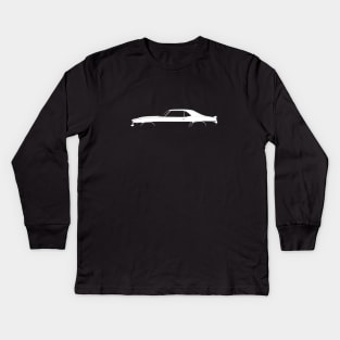 Chevrolet Camaro Z28 (1969) Silhouette Kids Long Sleeve T-Shirt